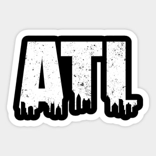 Atlanta Skyline - ATL Sticker